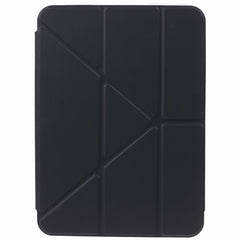 MUTURAL For iPad (2025) / 10.9 (2022) PU Leather Tablet Case Origami Stand Folio Cover with Detachable Pencil Holder