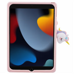 For iPad 10.2 (2021) / (2020) / (2019) / Air 10.5 inch (2019) / Pro 10.5-inch (2017) Case Cartoon Horse Rotary Kickstand Cover