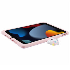 For iPad 10.2 (2021) / (2020) / (2019) / Air 10.5 inch (2019) / Pro 10.5-inch (2017) Case Cartoon Horse Rotary Kickstand Cover