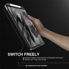 SWITCHEASY CoverBuddy For iPad Pro 12.9 (2022) / (2021) Protective Case Anti-Fall Hard PC Tablet Cover