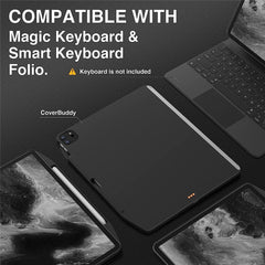 SWITCHEASY CoverBuddy For iPad Pro 12.9 (2022) / (2021) Protective Case Anti-Fall Hard PC Tablet Cover
