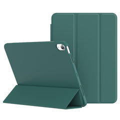 For iPad (2025) / 10.9 (2022) Tri-Fold Stand Tablet Case Leather+TPU Cover