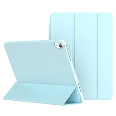 For iPad (2025) / 10.9 (2022) Tri-Fold Stand Tablet Case Leather+TPU Cover