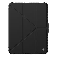 NILLKIN Bumper Leather Case Pro for iPad Pro 11 (2024) Tablet Cover Anti-Fall Auto Wake  /  Sleep Case