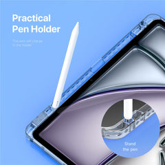 DUX DUCIS Unid Series For iPad Air 13 (2025) / (2024) / Pro 12.9 inch (2022) / (2021) / (2020) / (2018) Case PU Clear Tablet Cover