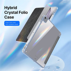 DUX DUCIS Unid Series For iPad Air 13 (2025) / (2024) / Pro 12.9 inch (2022) / (2021) / (2020) / (2018) Case PU Clear Tablet Cover