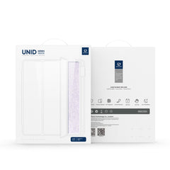 DUX DUCIS Unid Series For iPad Pro 11 (2024) Clear Case TPU+PC+Leather Cover with Auto Wake / Sleep