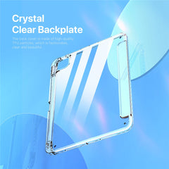 DUX DUCIS Unid Series For iPad Pro 11 (2024) Clear Case TPU+PC+Leather Cover with Auto Wake / Sleep