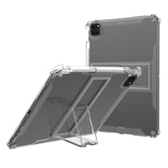 For iPad Pro 12.9 (2022) / (2021) / (2020) / (2018) Case Drop-proof PC Kickstand TPU Tablet Cover