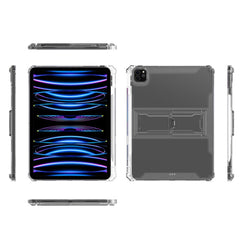 For iPad Pro 12.9 (2022) / (2021) / (2020) / (2018) Case Drop-proof PC Kickstand TPU Tablet Cover