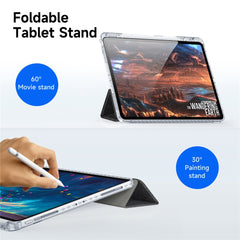 DUX DUCIS Unid Series For iPad Pro 11 (2020) (2021) (2022) / Air 11 (2025) / (2024) / Air (2022) / (2020) Case Clear Leather Cover