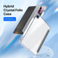 DUX DUCIS Unid Series For iPad Pro 11 (2020) (2021) (2022) / Air 11 (2025) / (2024) / Air (2022) / (2020) Case Clear Leather Cover