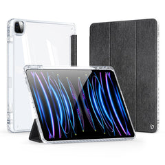 DUX DUCIS Unid Series Étui pour tablette en TPU + PC + cuir avec fonction veille/réveil automatique pour iPad Pro 12,9 pouces (2018) (2020) (2021) (2022) 