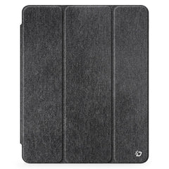 DUX DUCIS Unid Series Étui pour tablette en TPU + PC + cuir avec fonction veille/réveil automatique pour iPad Pro 12,9 pouces (2018) (2020) (2021) (2022) 