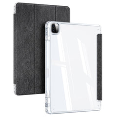 DUX DUCIS Unid Series Étui pour tablette en TPU + PC + cuir avec fonction veille/réveil automatique pour iPad Pro 12,9 pouces (2018) (2020) (2021) (2022) 