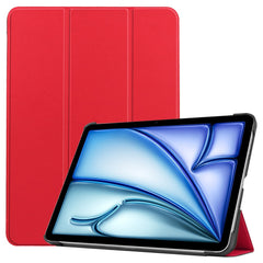 For iPad Air 13 (2025) / (2024) Case Auto Wake / Sleep Tri-Fold Stand Leather Tablet Cover