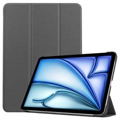For iPad Air 13 (2025) / (2024) Case Auto Wake / Sleep Tri-Fold Stand Leather Tablet Cover