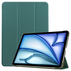 For iPad Air 13 (2025) / (2024) Case Auto Wake / Sleep Tri-Fold Stand Leather Tablet Cover