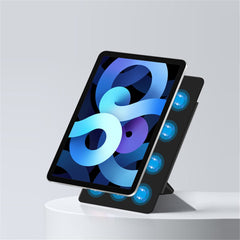 For iPad Air 13 (2025) / (2024) / Pro 12.9 (2022) / (2021) / (2020) / (2018) Tablet Case Magnetic PU Leather+PC V-Fold Stand Shell