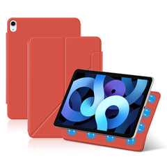 For iPad Air 13 (2025) / (2024) / Pro 12.9 (2022) / (2021) / (2020) / (2018) Tablet Case Magnetic PU Leather+PC V-Fold Stand Shell