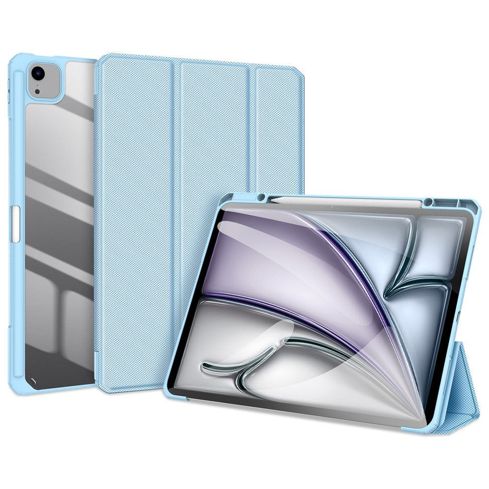 DUX DUCIS TOBY Series For iPad Air 13 (2025) / (2024) / Pro 12.9 (2018) / (2020) / (2021) / (2022) Case Leather Tri-Fold Stand Cover