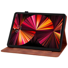Étui à rabat antichoc en cuir PU avec motif floral pour iPad Pro 12.9 (2020) / (2021) / (2022) 