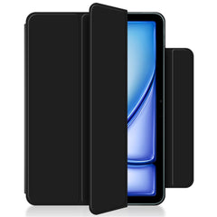 Étui à rabat magnétique en cuir PU pour iPad Air 13 (2025) / (2024) / Pro 12.9 (2022) / (2021) / (2020) / (2018) avec support antichoc 