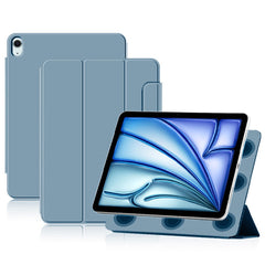 Étui à rabat magnétique en cuir PU pour iPad Air 13 (2025) / (2024) / Pro 12.9 (2022) / (2021) / (2020) / (2018) avec support antichoc 
