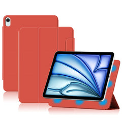 Étui à rabat magnétique en cuir PU pour iPad Air 13 (2025) / (2024) / Pro 12.9 (2022) / (2021) / (2020) / (2018) avec support antichoc 