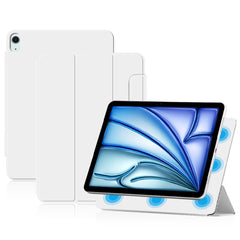 Étui à rabat magnétique en cuir PU pour iPad Air 13 (2025) / (2024) / Pro 12.9 (2022) / (2021) / (2020) / (2018) avec support antichoc 