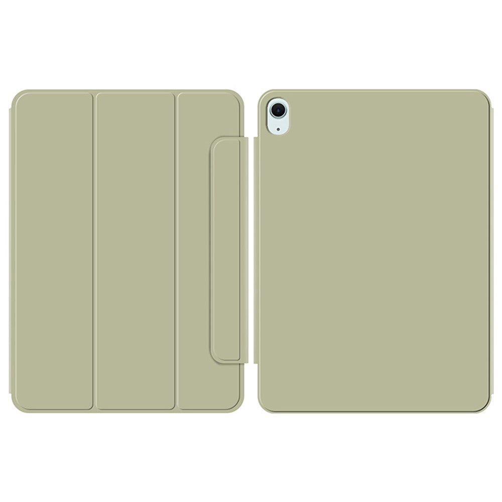 Étui à rabat magnétique en cuir PU pour iPad Air 13 (2025) / (2024) / Pro 12.9 (2022) / (2021) / (2020) / (2018) avec support antichoc 