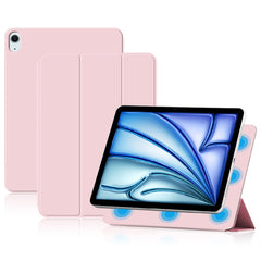Étui à trois volets en cuir PU et TPU pour iPad Air 13 (2025) / (2024) / Pro 12.9 (2022) / (2021) / (2020) / (2018) 