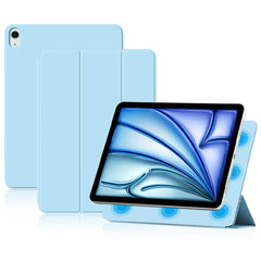 Étui à trois volets en cuir PU et TPU pour iPad Air 13 (2025) / (2024) / Pro 12.9 (2022) / (2021) / (2020) / (2018) 