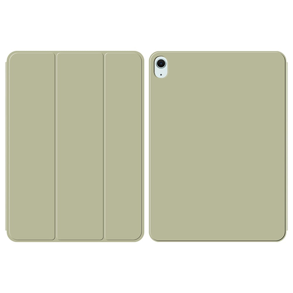 Étui à trois volets en cuir PU et TPU pour iPad Air 13 (2025) / (2024) / Pro 12.9 (2022) / (2021) / (2020) / (2018) 