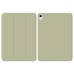 Étui à trois volets en cuir PU et TPU pour iPad Air 13 (2025) / (2024) / Pro 12.9 (2022) / (2021) / (2020) / (2018) 