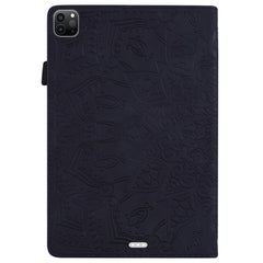 For iPad Air 13 (2025) / (2024) / Pro 12.9 (2020) / (2021) Case PU Leather Flower Pattern Stand Cover