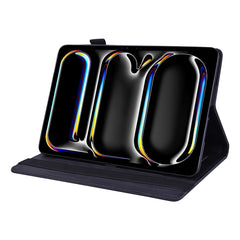 For iPad Air 13 (2025) / (2024) / Pro 12.9 (2020) / (2021) Case PU Leather Flower Pattern Stand Cover