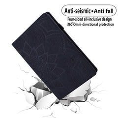 For iPad Air 13 (2025) / (2024) / Pro 12.9 (2020) / (2021) Case PU Leather Flower Pattern Stand Cover