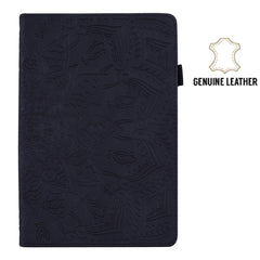 For iPad Air 13 (2025) / (2024) / Pro 12.9 (2020) / (2021) Case PU Leather Flower Pattern Stand Cover