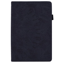 For iPad Air 13 (2025) / (2024) / Pro 12.9 (2020) / (2021) Case PU Leather Flower Pattern Stand Cover