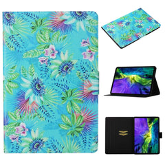 For iPad Pro 11 (2024) Case Pattern Leather Folio Stand Tablet Cover with Card Holder