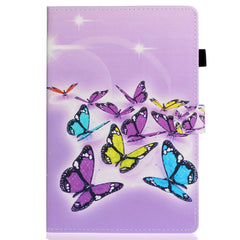 For iPad Pro 11 (2024) Case Pattern PU Leather Tablet Cover with Pencil Holder
