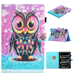 For iPad Pro 11 (2024) Case Pattern PU Leather Tablet Cover with Pencil Holder
