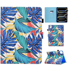 For iPad Pro 11 (2024) Tablet Cover Shockproof Leather Card Holder Stand Case