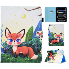 For iPad Pro 11 (2024) Tablet Cover Shockproof Leather Card Holder Stand Case