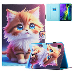 For iPad Pro 11 (2024) Tablet Cover Shockproof Leather Card Holder Stand Case