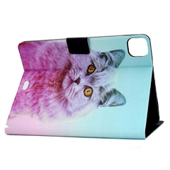 A1 For iPad Pro 11 (2024) Case Anti-Drop Card Holder Stand Leather Tablet Cover