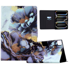For iPad Pro 11 (2024) Case Pattern Leather Tablet Protective Cover Auto Sleep / Wake