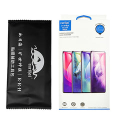 RURIHAI For iPhone 16 Pro Max Case Clear TPU Phone Cover with Easy Installation High Aluminium-Silicon Glass Film