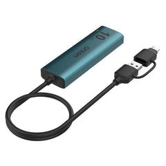 ONTEN UCA613+ USB-A / USB-C to 3 x USB3.2 + USB-C Charging Port + SD / TF Card Reader Hub - TechGearPal
